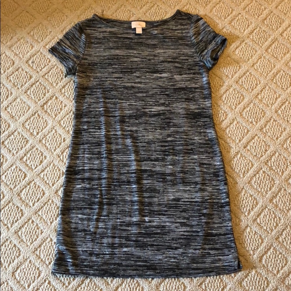 MEDIUM LOFT sweater dress in grey
